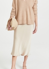 Vince Relaxed V Neck Pullover Cashmere Sweater