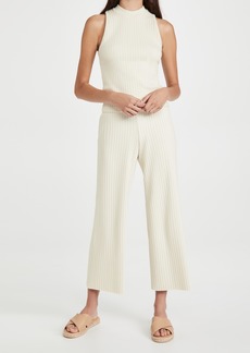Vince Ribbed Cropped Pants