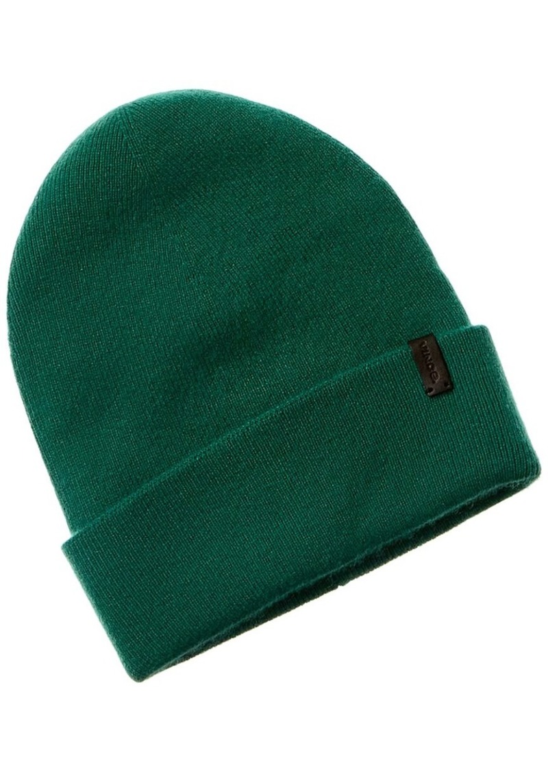 Vince Ribbed Cuff Cashmere Beanie