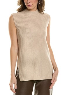 Vince Ribbed Sleeveless Wool & Cashmere-Blend Tunic