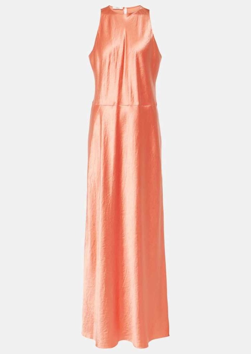 Vince Satin maxi dress