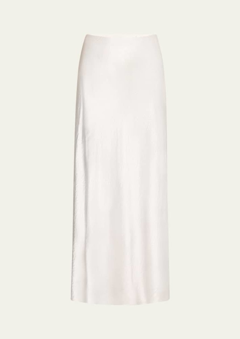 Vince Satin Maxi Skirt