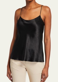 Vince Satin Scoop-Neck Cami