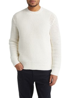 Vince Semisheer Cotton Sweater