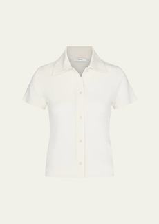 Vince Short-Sleeve Button-Front Shirt