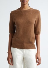 Vince Short Sleeve Wool & Alpaca Blend Sweater