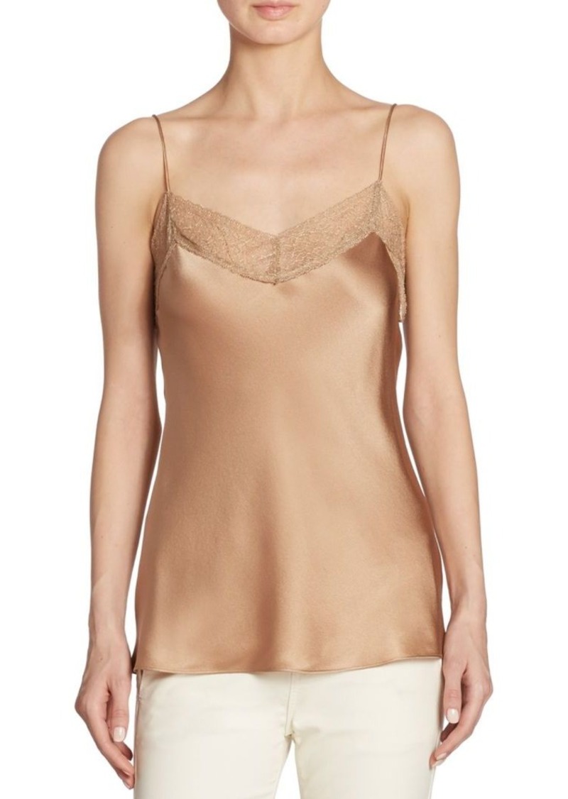 silk lace camisole