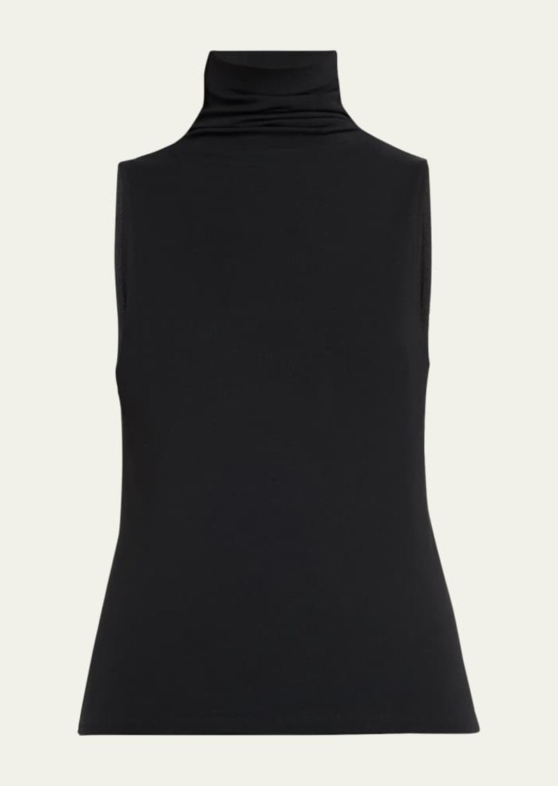 Vince Sleeveless Turtleneck Top