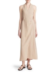 Vince Sleeveless Wrap Dress