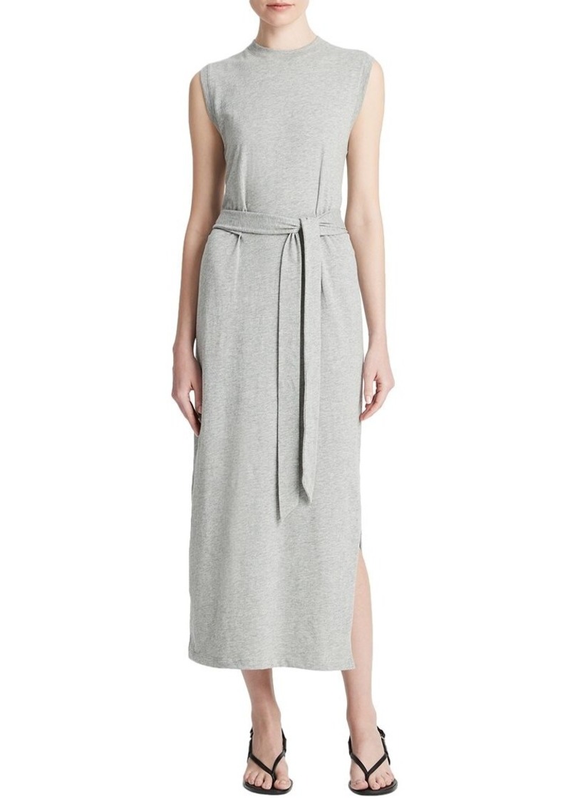 Vince Sleeveless Wrap Dress