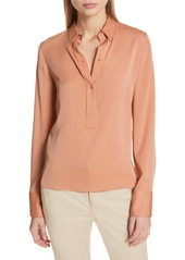Vince Slim Fitted Popover Shirt