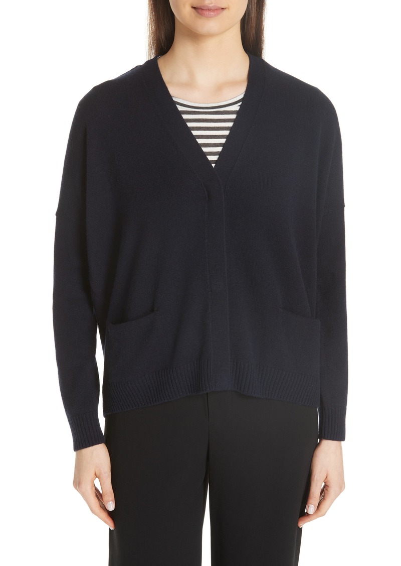 Vince Vince Snap Front Cashmere Cardigan | Sweaters