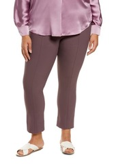 Vince Stitch Front Seam Leggings in New Fig at Nordstrom
