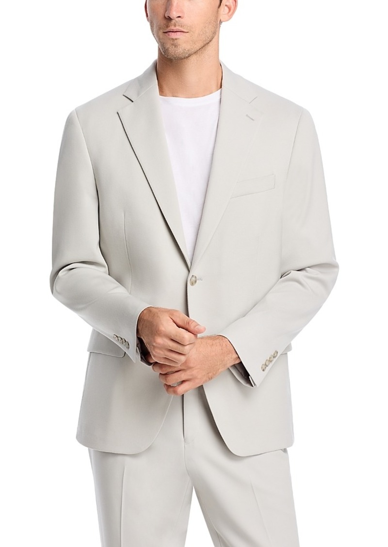 Vince Stretch Wool Unstructured Slim Fit Suit Jacket