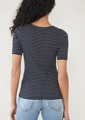 Vince Stripe Ribbed Shirt