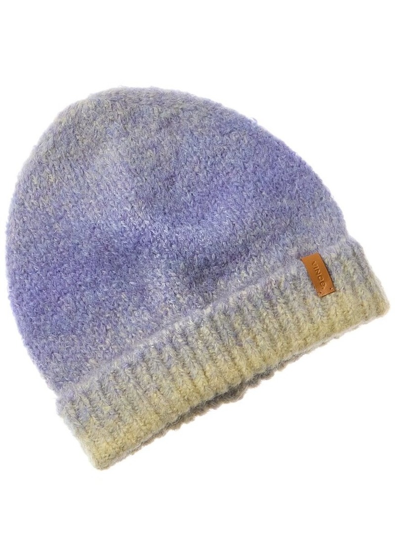 Vince Subtle Space-Dye Cuffed Alpaca-Blend Hat