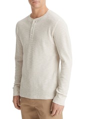 Vince Sun Faded Thermal Henley