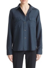 Vince Utility Long Sleeve Button-Up Shirt