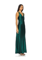 Vince V Neck Maxi Slip Dress