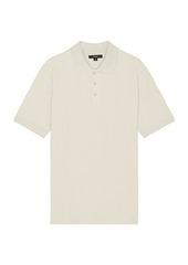 Vince Varigated Texture Short Sleeve Polo