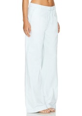Vince Washed Wide Leg Trouser