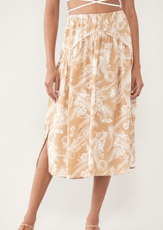 Vince Wheat Tiered Skirt
