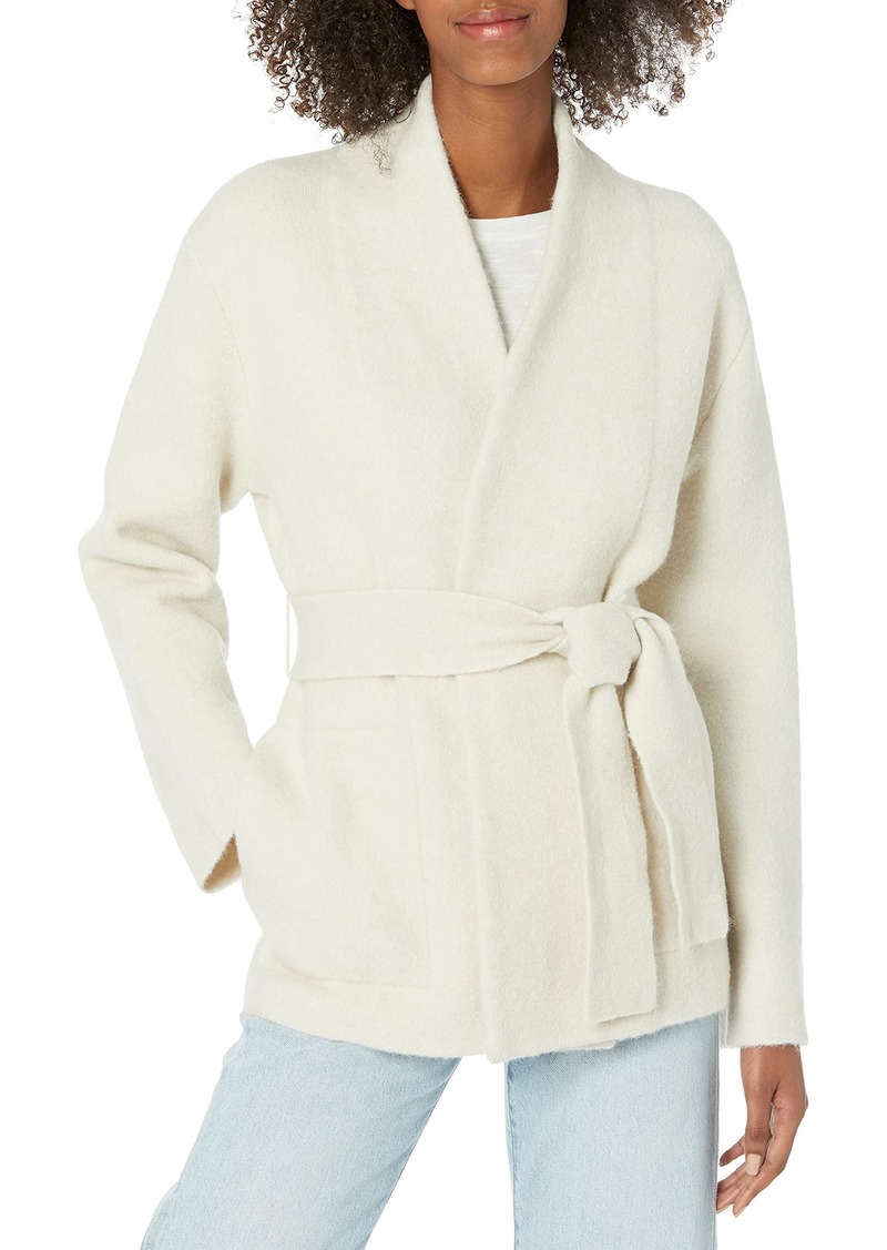 Vince Women's Belted Cardigan Coat  Extra Extra Small