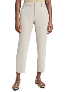 Vince Womens Crepe Tailored Straight Leg Pant