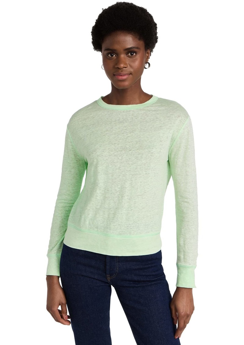 Vince Womens Crew Neck Pullover Shirt   US