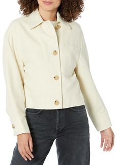 Vince womens Cropped Twill Jkt Jacket   US