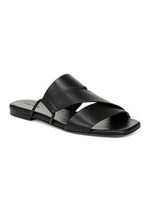 Vince Women's Dulan Slip On Asymmetrical Slide Sandals