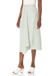 Vince Womens Handkerchief Drape Skirt