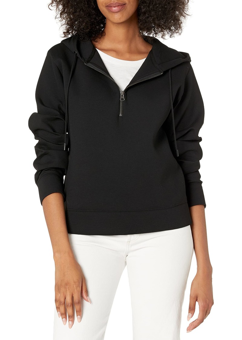 Vince Women's Half Zip Hoodie  Extra Extra Small