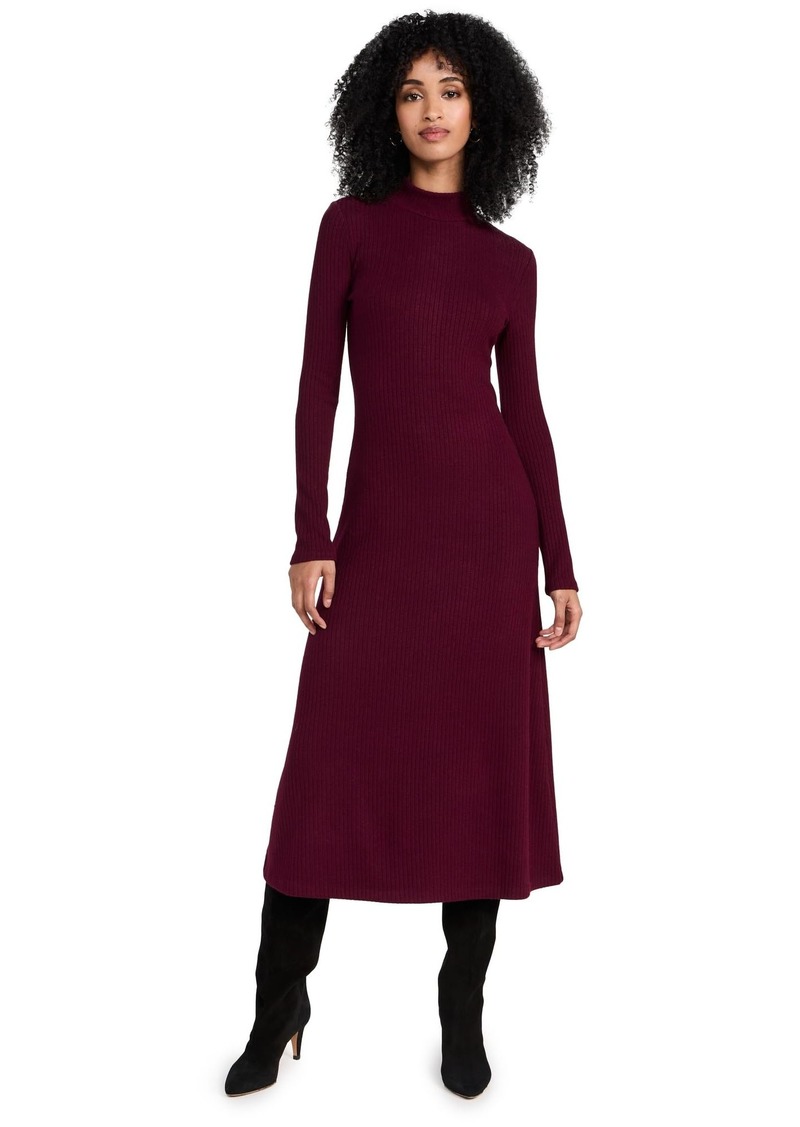 Vince Women's L/S Mock NK Dress