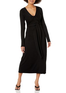 Vince Womens L/S WRAP Dress