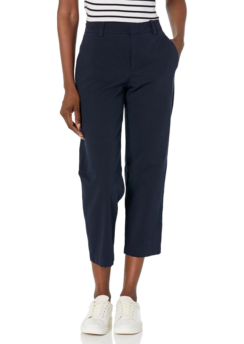 Vince Women's MID Rise Washed Cotton Crop Pant