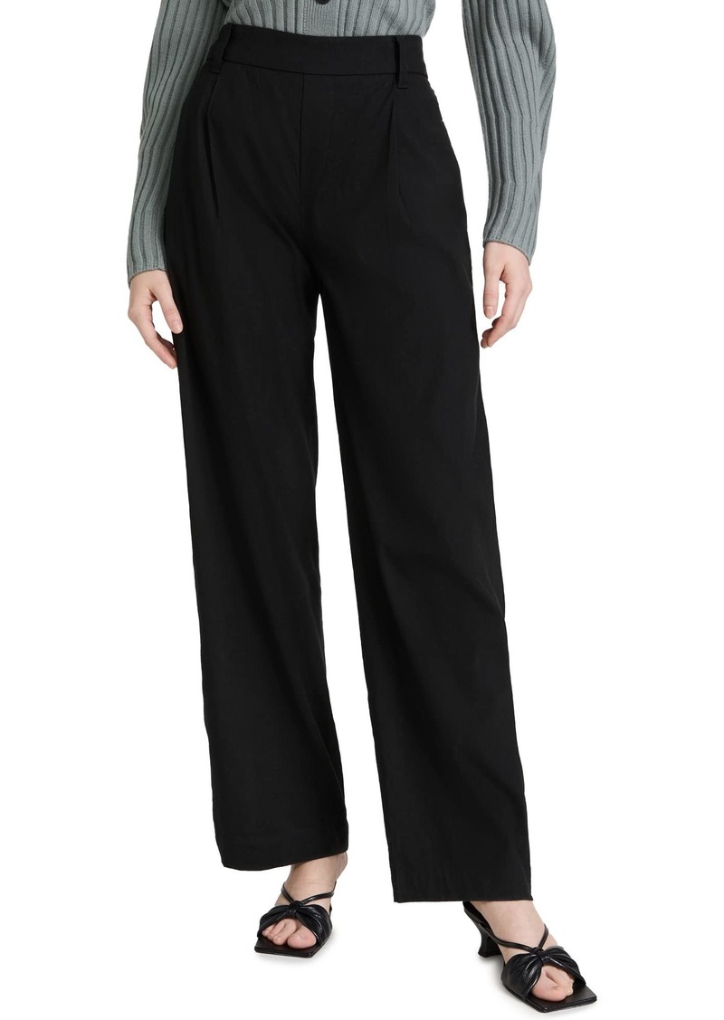 Vince Womens Pleat Front Pull on Casual Pants   US