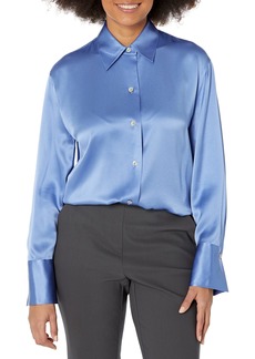 Vince Womens Relaxed L/S Blouse ARIA