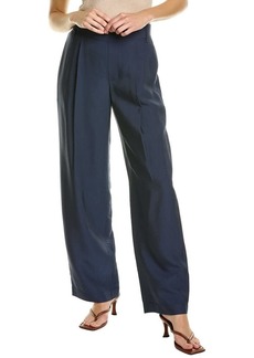 Vince Womens Straight Leg Pull On Pant DK Water