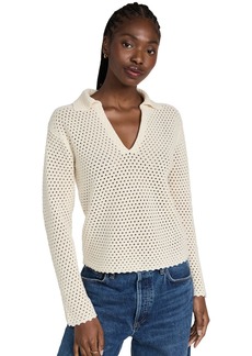 Vince Womens Textured Baja Pullover