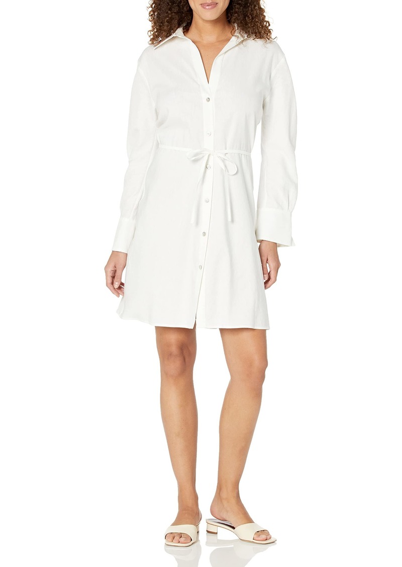 Vince Womens TIE Back Shirt Dress