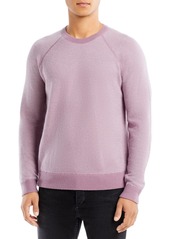 Vince Wool & Cashmere Birdseye Slim Fit Crewneck Sweater