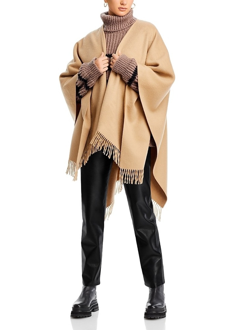 Vince Wool & Cashmere Double Face Cape