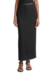 Vince Wool & Cashmere Flannel Maxi Skirt