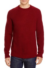 Vince Wool & Cashmere Ribbed Knit Slim Fit Crewneck Sweater 