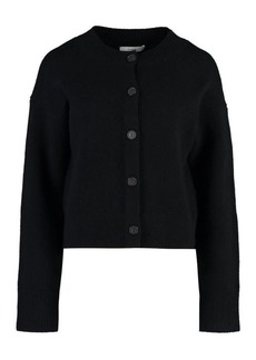 VINCE WOOL AND CASHMERE CARDIGAN