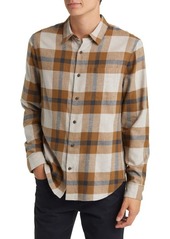Vince Yorkshire Plaid Flannel Button-Up Shirt