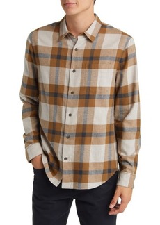 Vince Yorkshire Plaid Flannel Button-Up Shirt