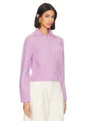 Vince Zip Front Cardigan