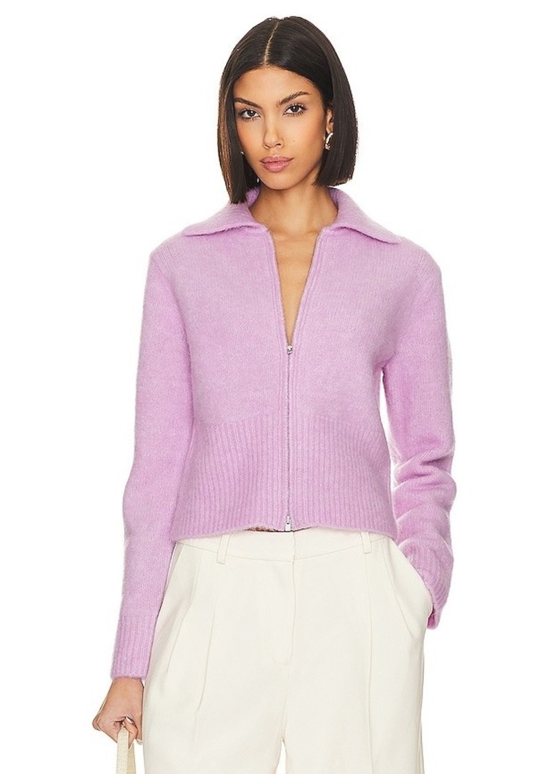 Vince Zip Front Cardigan